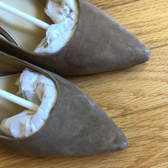 Coach Suede Heels - Stone Size 7B - Picture 8 of 9